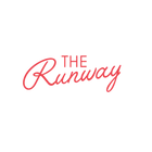 Red 'The Runway' logo on a white background